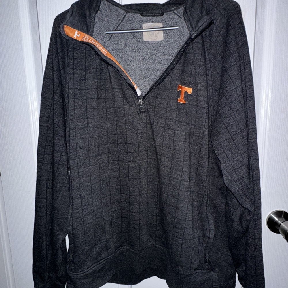 Tennessee Volunteers Black Quarter-Zip